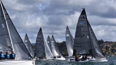 Karabos gets a good start on Day One of racing in the SB20 Australian Championship - photo © Jane Austin / SB20AUS Media