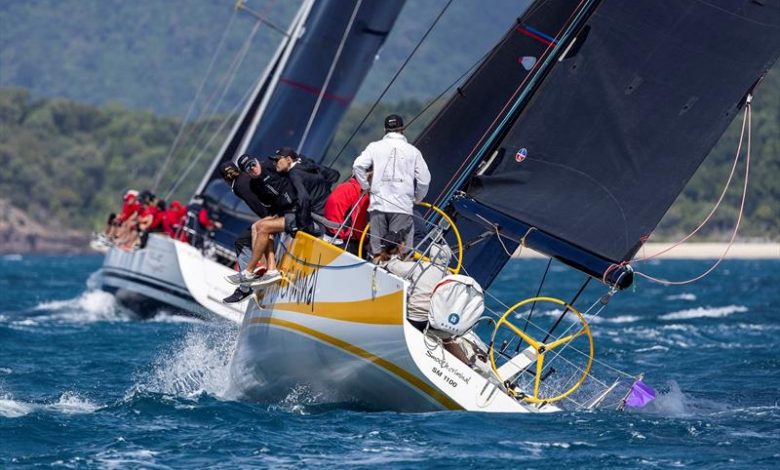 Smooth crew work on Smooth Criminal - Ocean Dynamics and Mount Gay Airlie Beach Race Week - photo © Andrea Francolini / ABRW