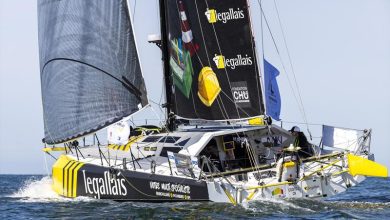 Legallais during the 15th Normandy Channel Race © Jean-Marie LIOT / CIC NCR2024