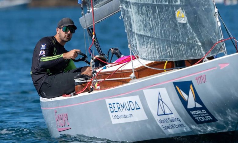 USA's Chris Poole on Bermuda Gold Cup Day 4 - photo © Ian Roman / WMRT