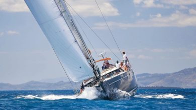 Crazy Horse powering along - The South Pacific Superyacht Rendezvous - photo © Matt Crawford