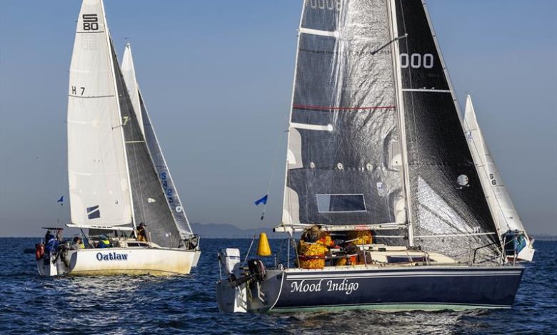 S80 top two Outlaw and Mood Indigo during the Australian Women's Keelboat Regatta - photo © Andrea Francolini / AWKR