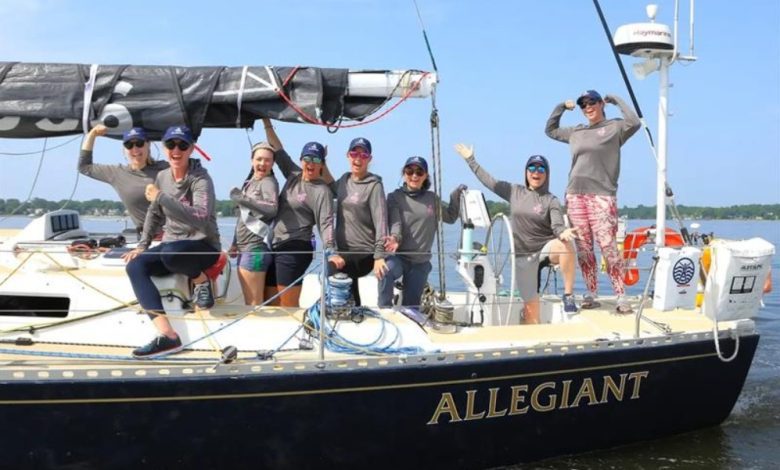 Allegiant Crew Startline - 2025 Annapolis to Newport Race © Annapolis to Newport Race