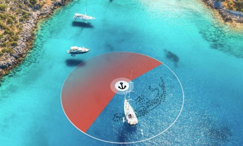PredictWind Anchor Alert App © PredictWind