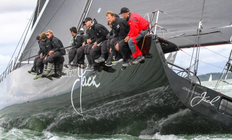 Black Jack 100 - Supermaxi - start Rolex Fastnet Race - July 26, 2025 - Cowes - photo © Richard Gladwell - Sail-World.com/nz