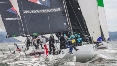 Royal Vancouver Yacht Club team on Rolex New York Yacht Club Invitational Cup Day 4 - photo © ROLEX / Daniel Forster