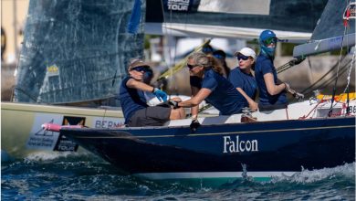 2025 Bermuda Gold Cup Day 1 - SA's Nicole Breault/ Vela Racing - photo © Ian Roman / WMRT