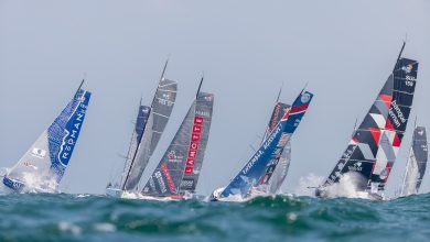Départ de La CIC Normandy Channel Race 2021, Ouistreham, le 30 mai 2021, Photo © Jean-Marie LIOT