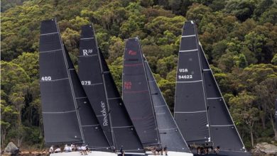 Super 40s showdown at the start - 2026 Pantaenius Pittwater Regatta - photo © Andrea Francolini / RPAYC