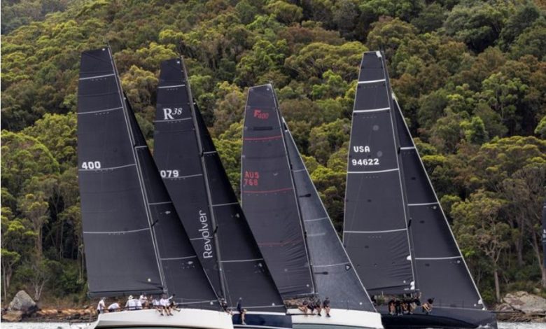 Super 40s showdown at the start - 2026 Pantaenius Pittwater Regatta - photo © Andrea Francolini / RPAYC