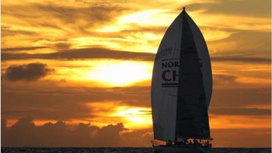RORC Caribbean 600, 2012. Northern Child sailing into the Sunset - photo © Tim Wright / Photoaction.com