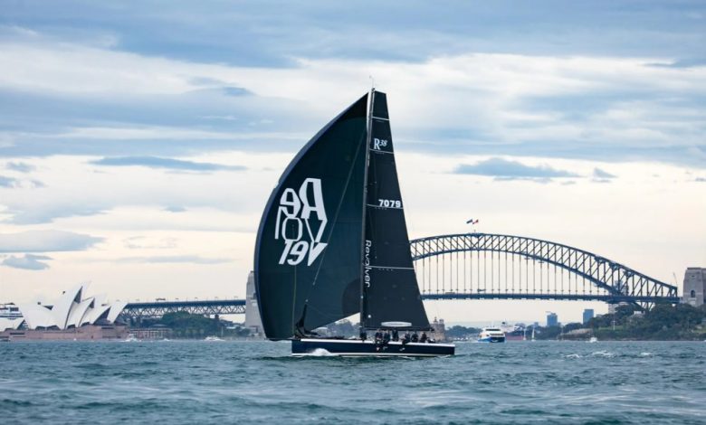 Super 40 Revolver competing alongside the TP52s in October - photo © Nic Douglass for @sailorgirlhq