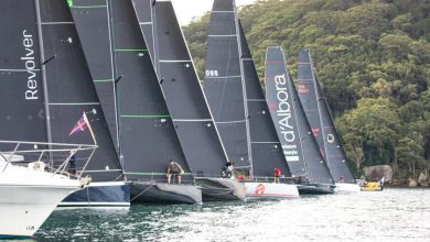 Super 40 start - all on - 2026 Pallas Capital Gold Cup © Nic Douglass for @sailorgirlHQ