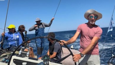 Before the wind started to quit, scenes of life aboard and champagne sailing sent in from members of the fleet - photo © Nikos Alevromytis / Alen Photography