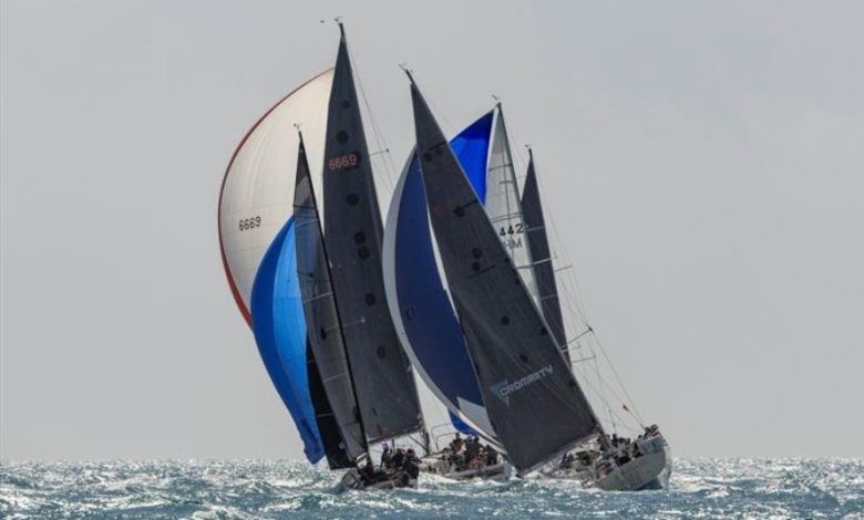 Fight to the finish line in the Whitsundays during Airlie Beach Race Week - photo © Andrea Francolini / ABRW
