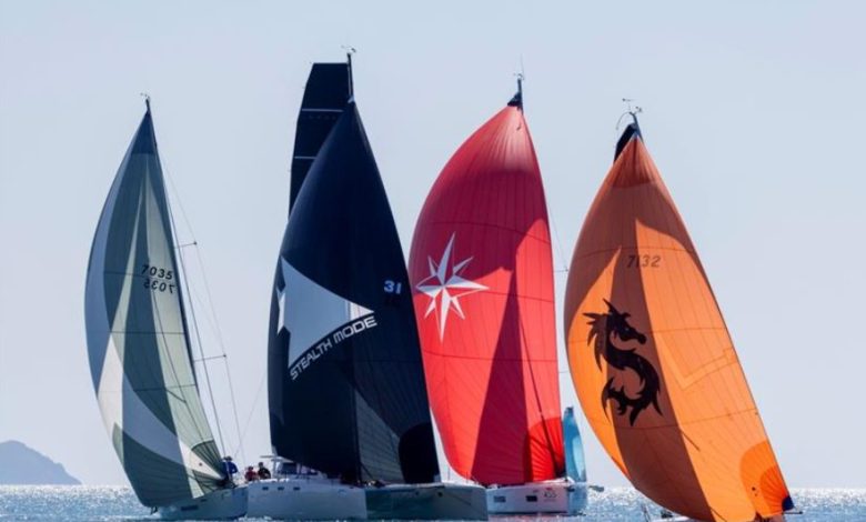 Divisions mixing it under spinnaker - Jeanneau and 74 Islands Airlie Beach Race Week, Day 6 - photo © Andrea Francolini / ABRW