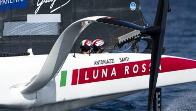 Luna Rossa - Day 1 - Louis Vuitton America's Cup - Preliminary Regatta Naples - September 25, 2026 - photo © Ian Roman/ America's Cup