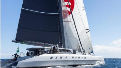 Adrian Keller's 84ft catamaran Allegra won the first multihull event at the Maxi Yacht Rolex Cup in 2024 - photo © IMA / Studio Borlenghi